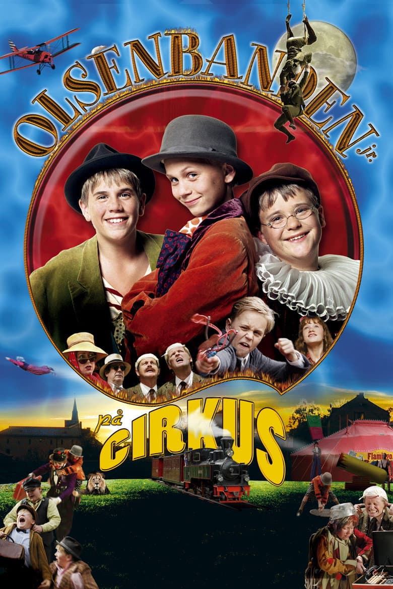 Affiche de Olsenbanden Junior på cirkus